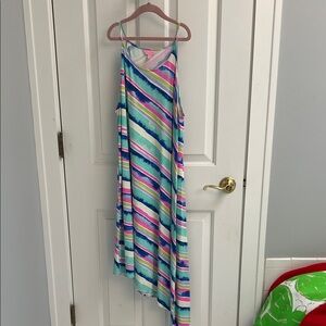 Lilly Pulitzer Multicolor Asymmetrical Dress, M